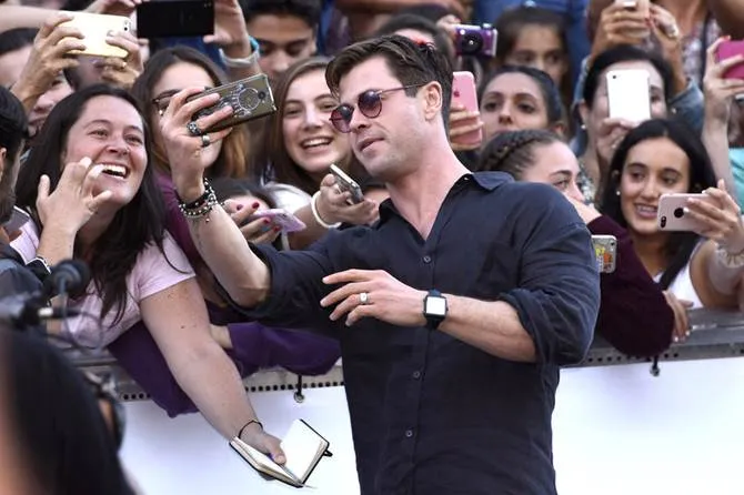 Chris Hemsworth © Splashnews