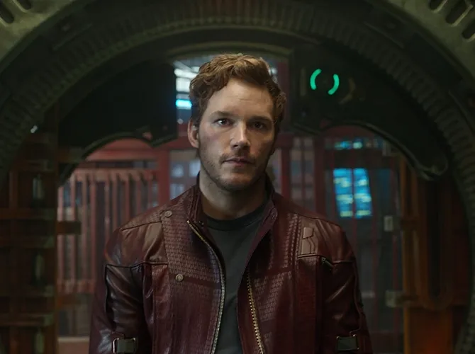 Chris Pratt berperan sebagai Star-Lord. © Marvel Studio