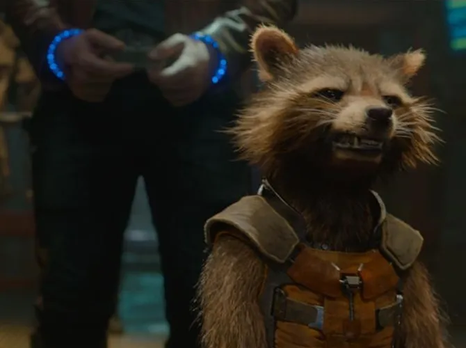Anak Chris Pratt justru menyukai karakter Rocket! © Marvel Studio