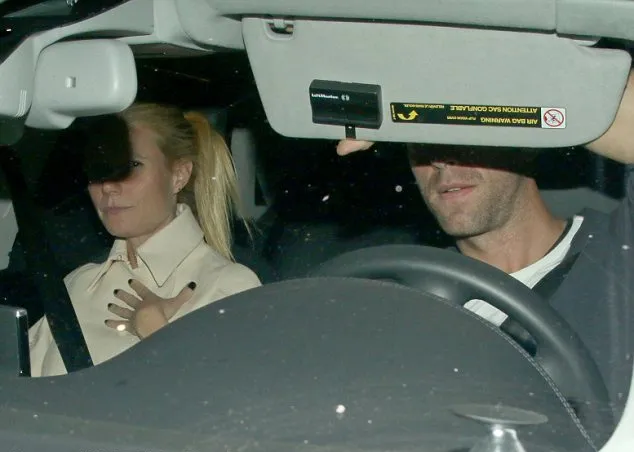 Gwyneth dan Chris @ dailymail.co.uk