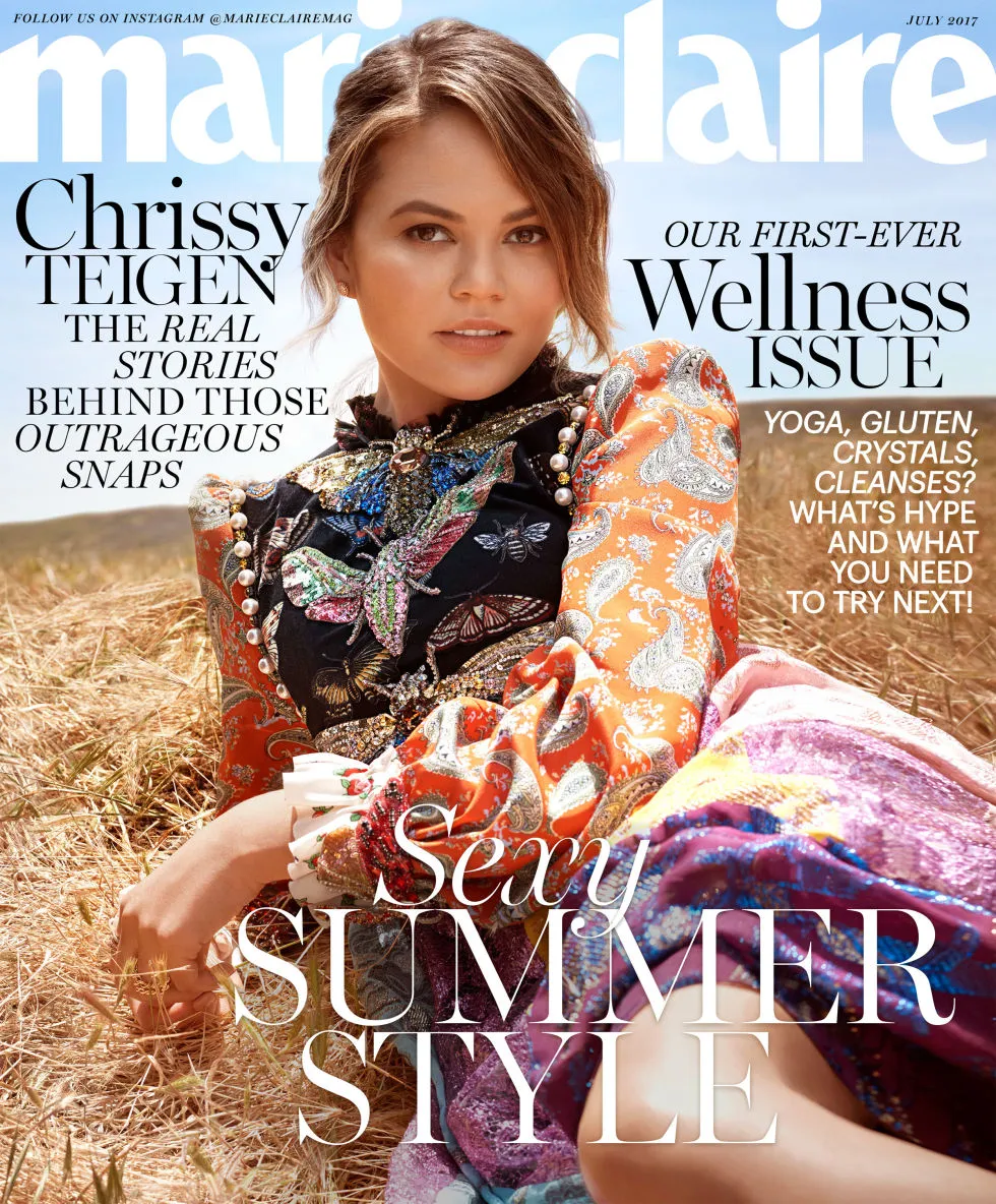 Chrissy buka-bukaan soal rumah tangganya dengan John © Marie Claire