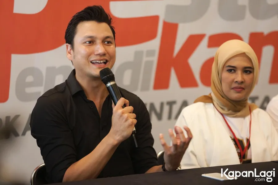 Christian Sugiono berikan pendapat soal pendidikan di Indonesia © KapanLagi.com®/Budy Santoso