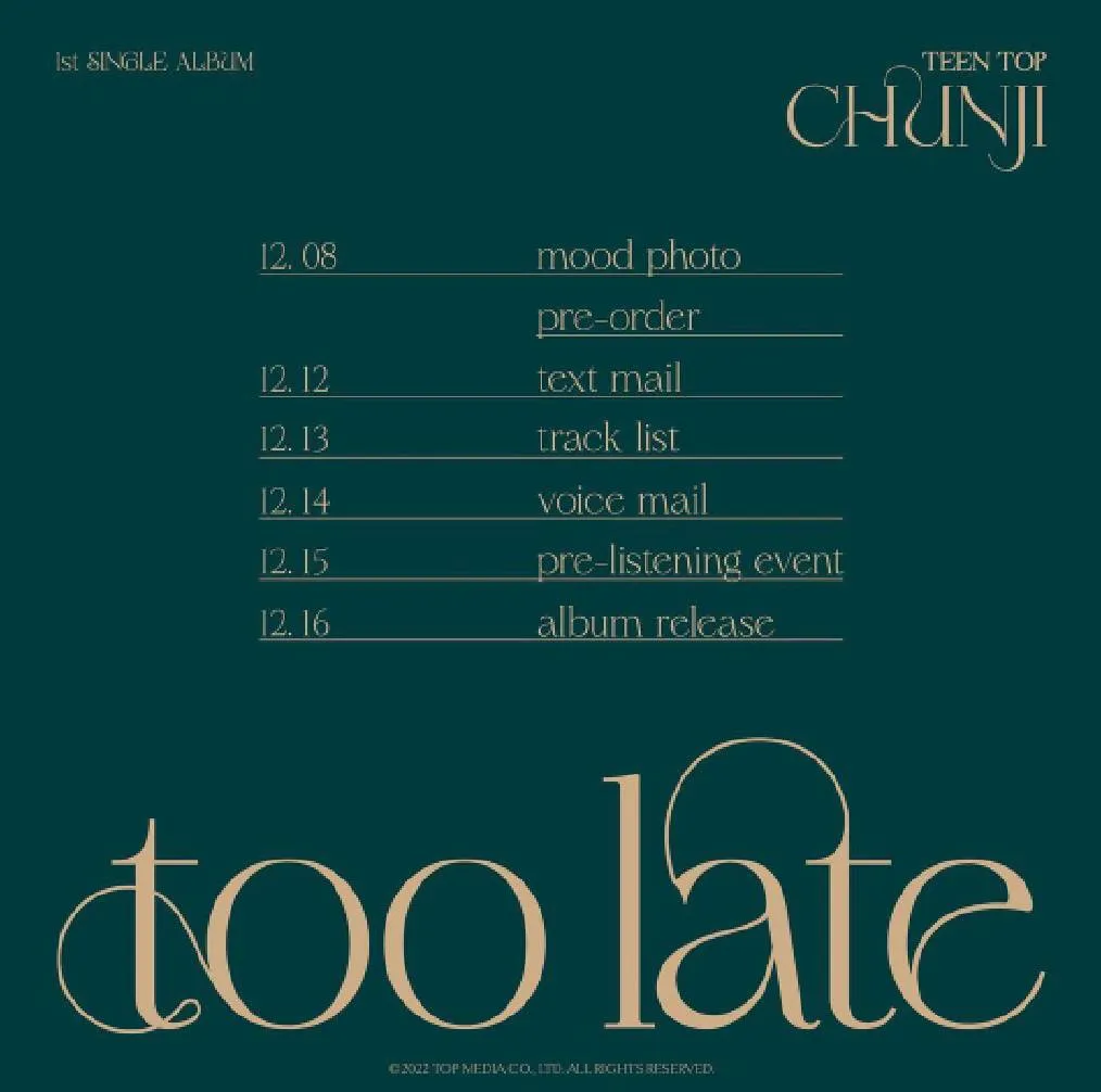 Chunji Teen Top (credit: instagram.com/teentop_2ch)