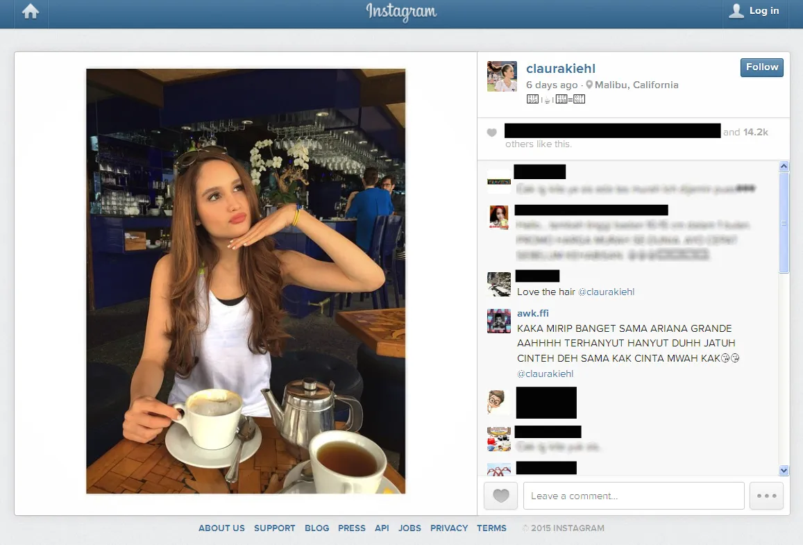 Paras cantik Cinta Laura memang bikin hanyut! ©Instagram