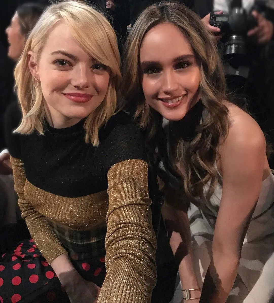 Hadir di berbagai acara awards bergengsi dan sempat ketemu bintang top Hollywood © instagram.com/claurakiehl