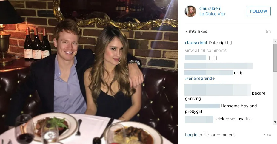 Inikah pacar baru Cinta? © instagram.com/claurakiehl