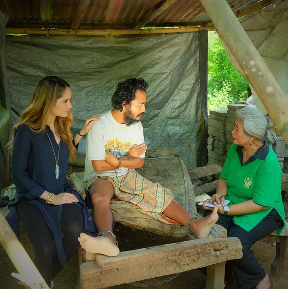 Cinta Laura ingin berantas kasus pemasungan di Indonesia © Instagram.com/cintalaura