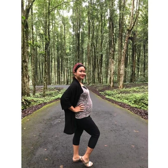 Cici Panda rasakan kram pertama kali saat kehamilannya 21 minggu (credit: instagram.com/pandasuper)