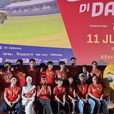 Ciptakan Soundtrack Sendiri, Quinn Salman Menangis Nonton GARUDA DI DADAKU