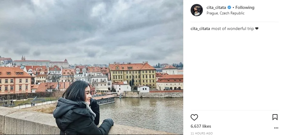 Cita Citata masih menutup kolom komentarnya sampai sekarang ©instagram/cita_citata