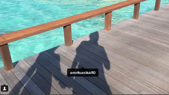 Cita Citata pamer momen mesra bareng Amri di Maldives © Instagram.com/cita_citata
