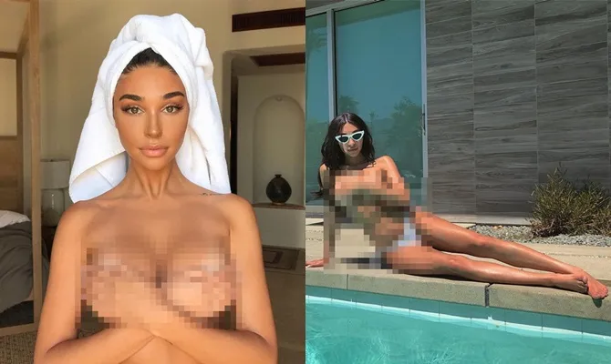 Potret molek Chantel Jeffries (credit : instagram.com/chanteljeffries)