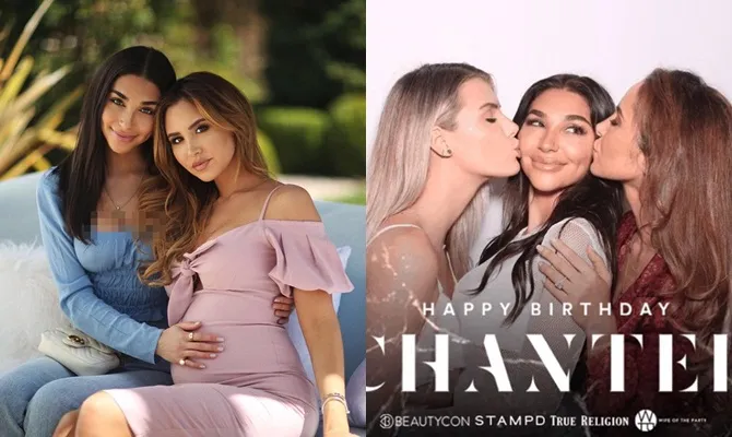 Chantel Jeffries & Caterine Paiz ACE Family (credit : instagram.cxom/chanteljeffries)