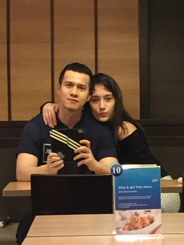 Junot rayakan ultah Tatjana dengan dinner romantis © Twitter.com/Herjuno7Ali