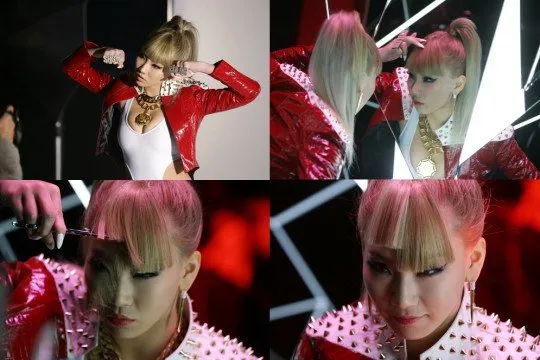 CL memotong poni secara radikal. ©soompi.com