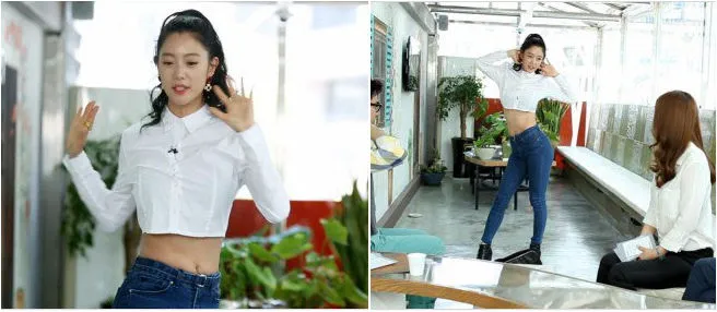 Clara saat menjadi bintang tamu dalam Seo In Young Star Beauty Show Season 4 @soompi.com