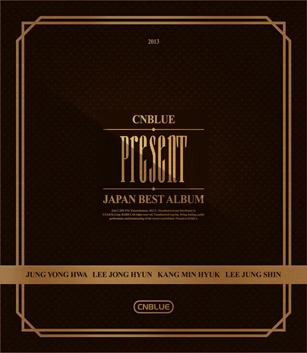 Cover album PRESENT dari CN Blue ©soompi.com