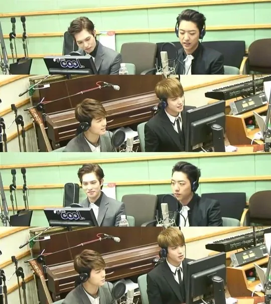 CN Blue saat menjadi bintang tamu di KBS Cool FM @soompi.com