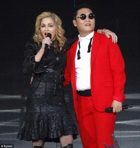 Madonna dan PSY @foto: splash