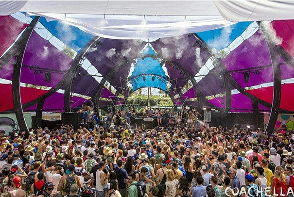 Salah satu panggung Coachella Festival © Coachella/instagram