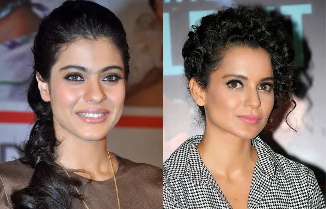 Kajol dan Kangana satu pesawat! @indiatoday.intoday.in
