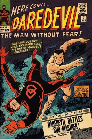 DAREDEVIL #7: IN MORTAL COMBAT WITH SUB-MARINER! © Marvel Comics