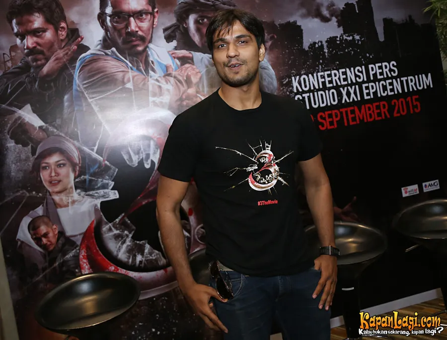 Tolak pakai stuntman, Sunny rela bibirnya berdarah dan giginya patah!/©KapanLagi.com®/Agus Apriyanto