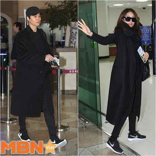 Fashion couple Lee Dong Gun dan Jiyeon adalah sepatu. © MBN