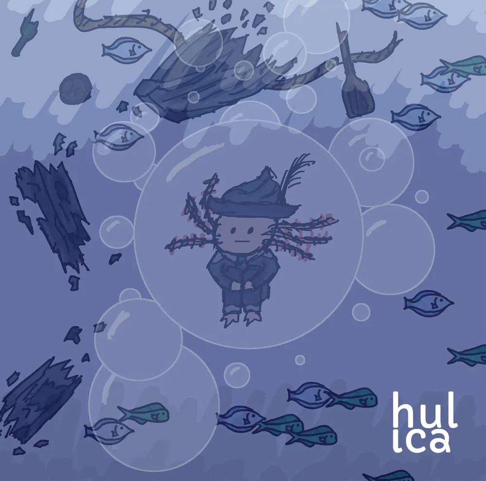 Hulica rilis single perdananya, 'And On That Day, Our Captain Went Off The Deck' © Hulica