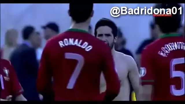 Cristiano Ronaldo tolak kaos pemain Israel @ YouTube.com