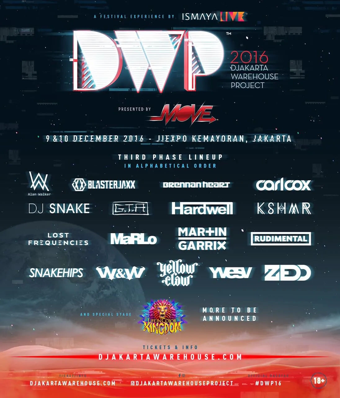 DWP 2016 hadirkan banyak guest star keren © Twitter.com