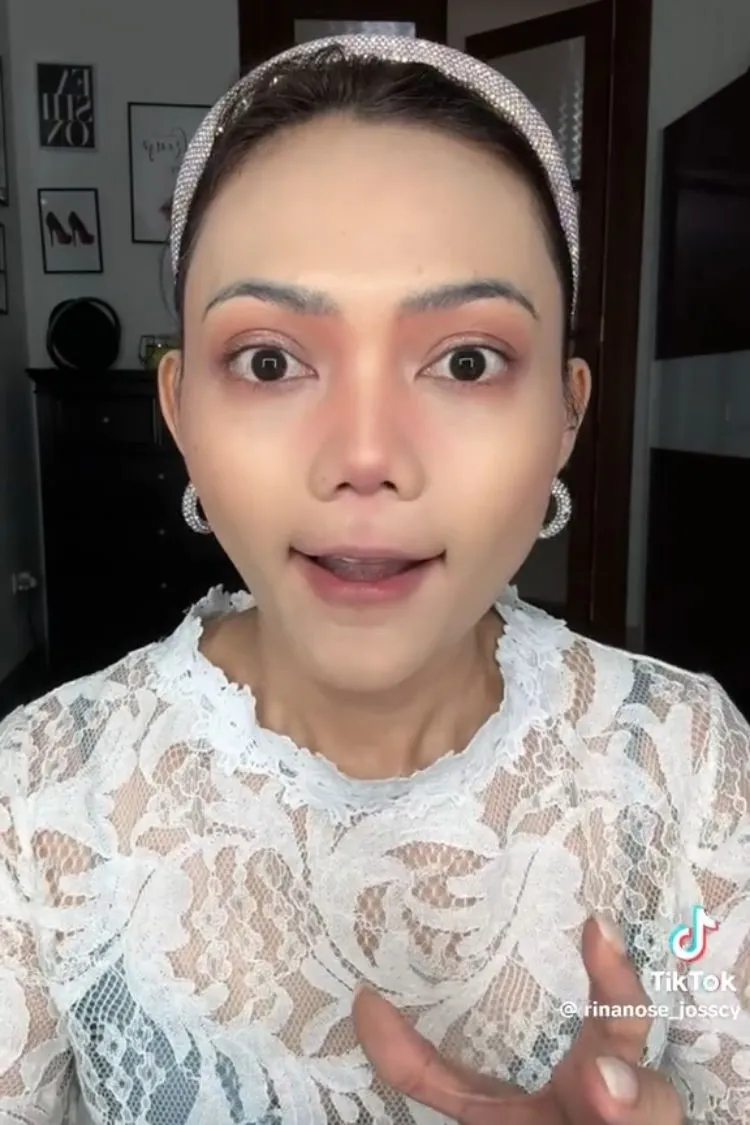 (Sumber: Tiktok/ @rinanose_josscy)