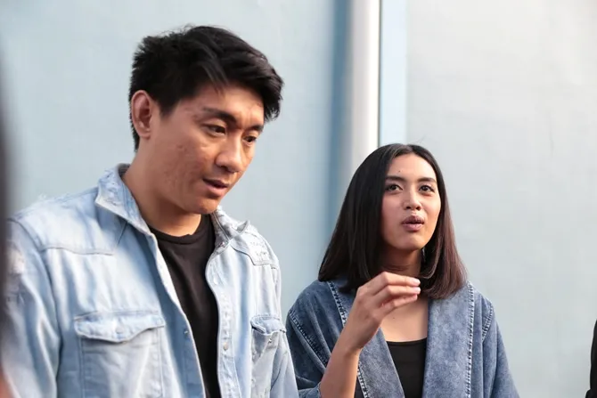 Cynthia Wijaya ceritakan perkembangan luka yang dialami keluarga kecilnya © KapanLagi.com/Adrian Utama Putra