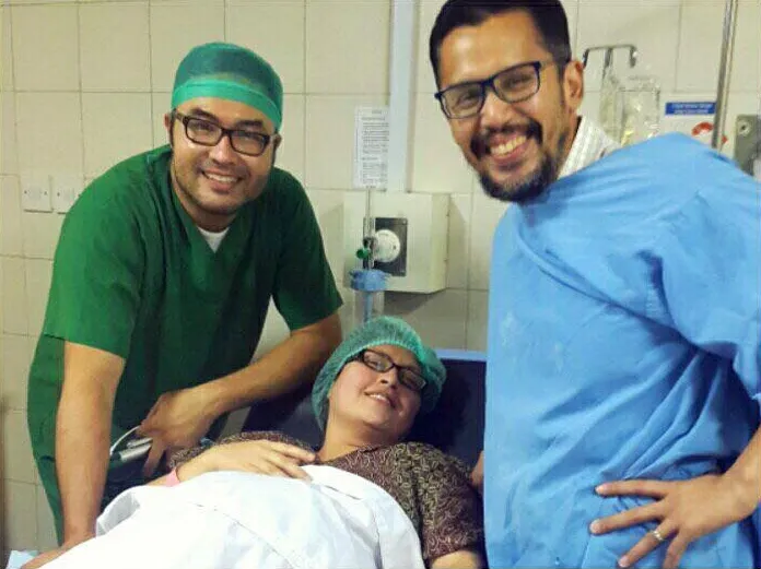 Kelahiran dipercepat karena takut terjadi hal-hal yang tak diinginkan © instagram.com/cynthia_lamusu