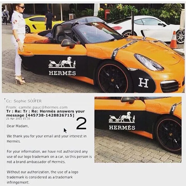 Bella Shofie bikin pihak Hermes murka / © Instagram