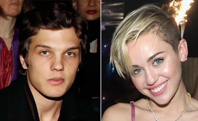 Miley Cirus dan Theo Wenner @nydailynews