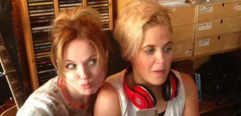 Geri dan Amy @foto: mirror.co.uk