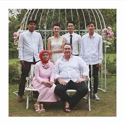 Menurut tetangga, ayah Dahlia Poland kurang bersosialisasi © instagram.com/dahliapolandind