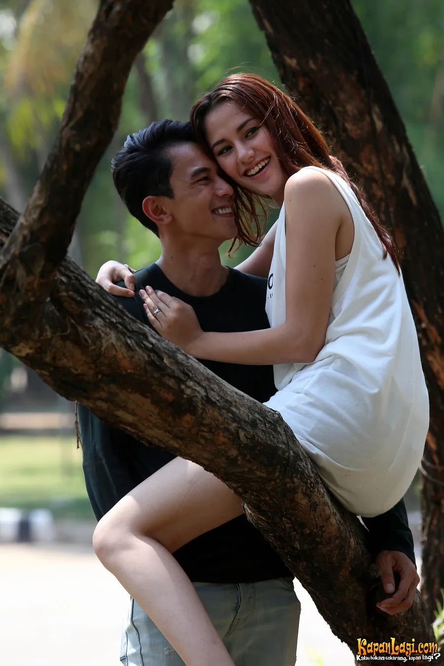 Dahlia tak ragu ajari Fandy bahasa Jawa/©Kapanlagi.com®/Budy Santoso