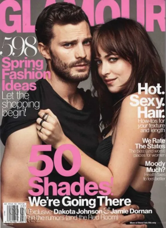 Jamie Dornan dan Dakota Fanning © Glamour