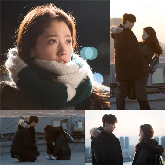 Foto teaser terbaru drama Park Shin Hye dan Lee Jong Suk, 'Pinocchio'. @mwave.interest.me