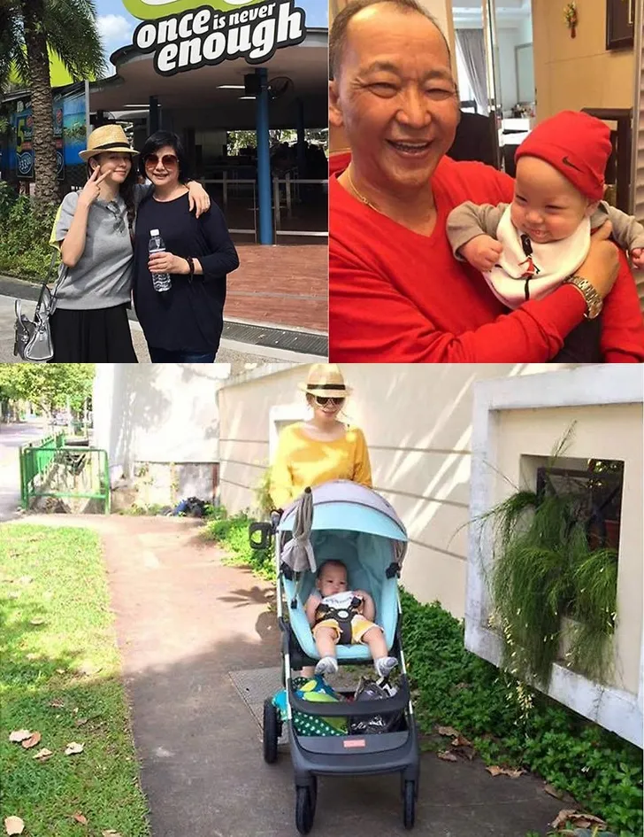Vivian Hsu dan Dalton Lee kunjungi kakek nenek. © toggle.sg