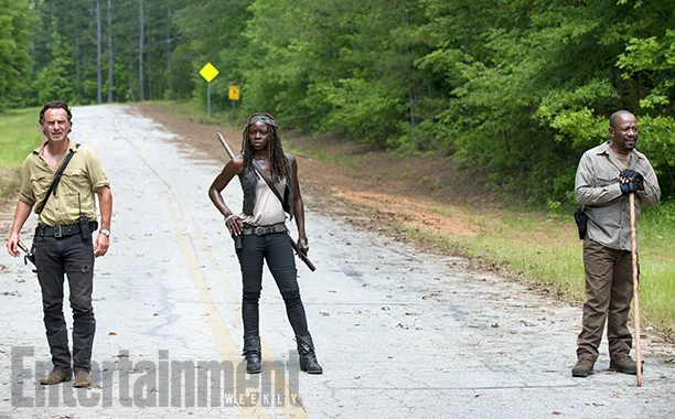 Mengapa petualangan Rick Grimes dkk tak pernah berlatar salju?/©AMC