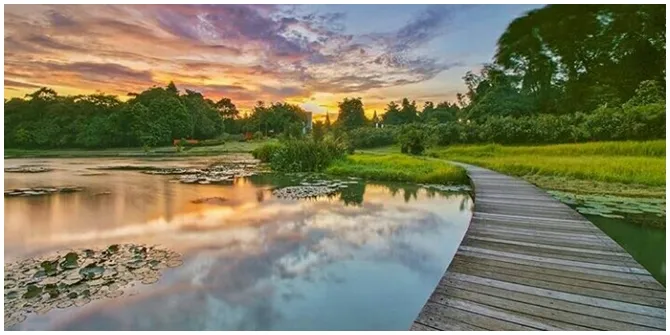 Danau Dora menjadi salah satu destinasi favorit di Bogor bagi para wisatawan.