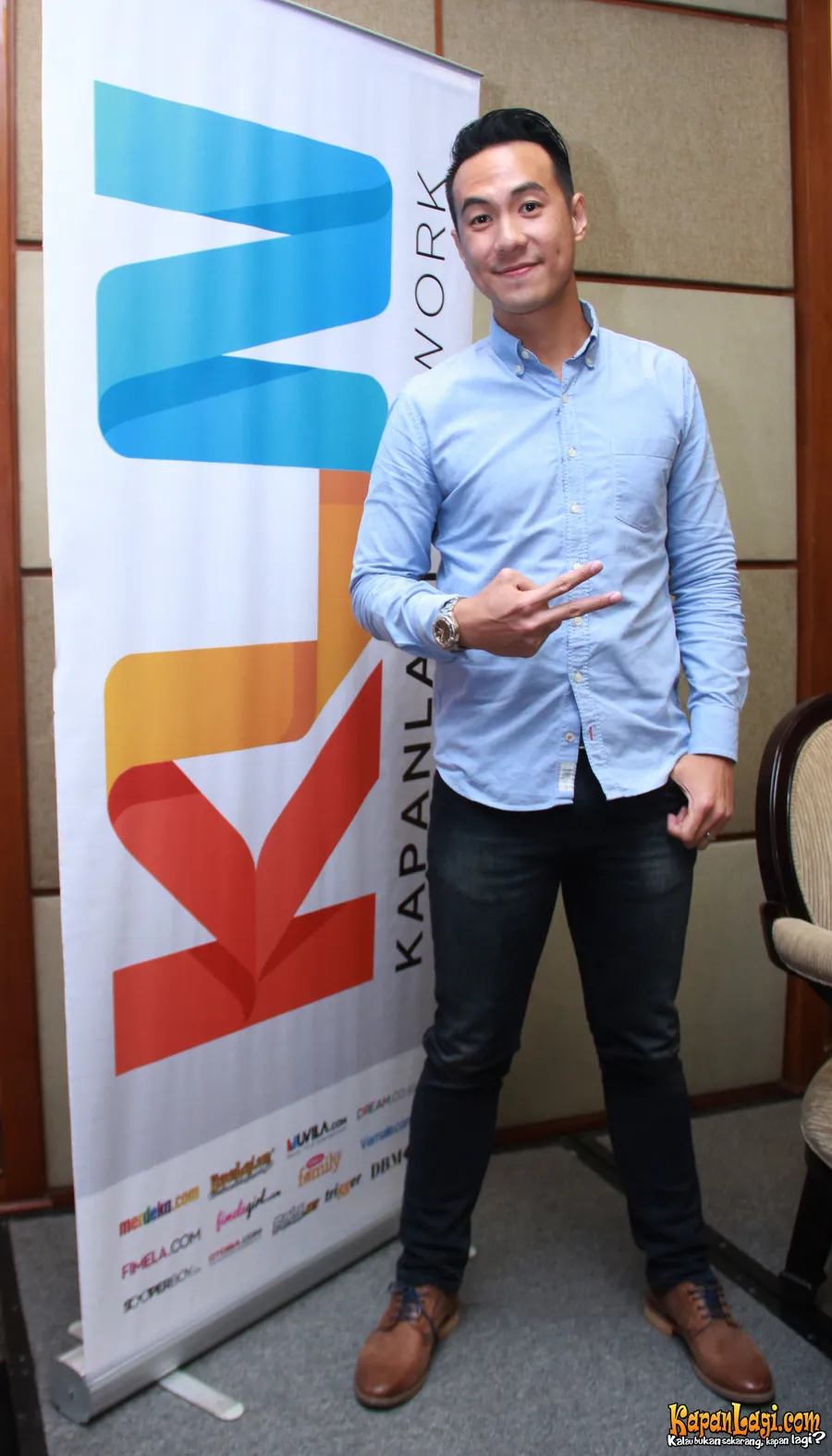 Daniel Mananta berusaha fokus, disiplin dan rendah hati © KapanLagi.com®/ Muhammad Akrom Sukarya