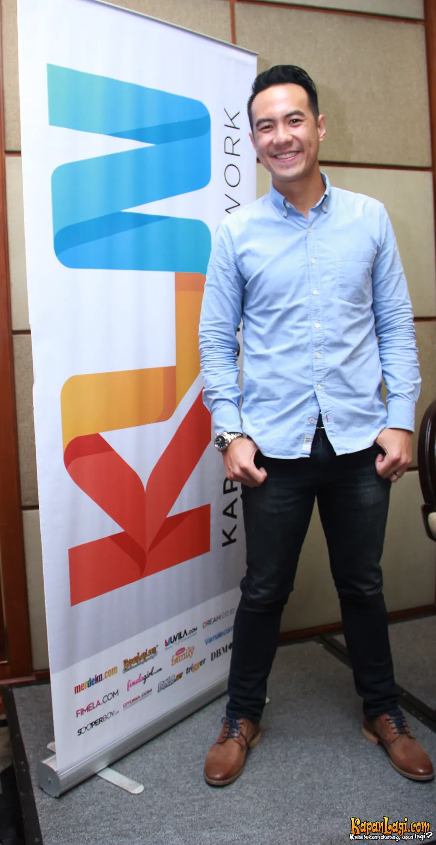 Daniel Mananta tak jenuh berbisnis © KapanLagi.com®/ Muhammad Akrom Sukarya