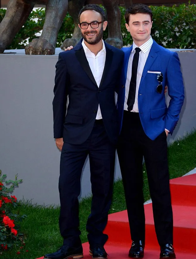 John Krokidas dan Daniel Radcliffe @ dailymail.co.uk