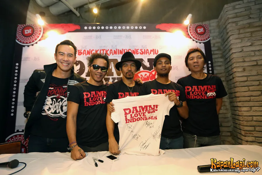 Daniel Mananta wujudkan mimpi menggandeng Slank. ©KapanLagi.com®/Budy Santoso
