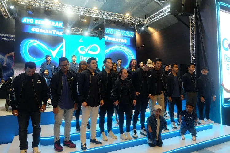 Peluncuran kampanye 'Gerak Tak Terbatas' dari Rexona (c)KapanLagi.com/Reza Pahlevi