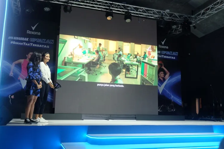 Peluncuran kampanye 'Gerak Tak Terbatas' dari Rexona (c)KapanLagi.com/Reza Pahlevi